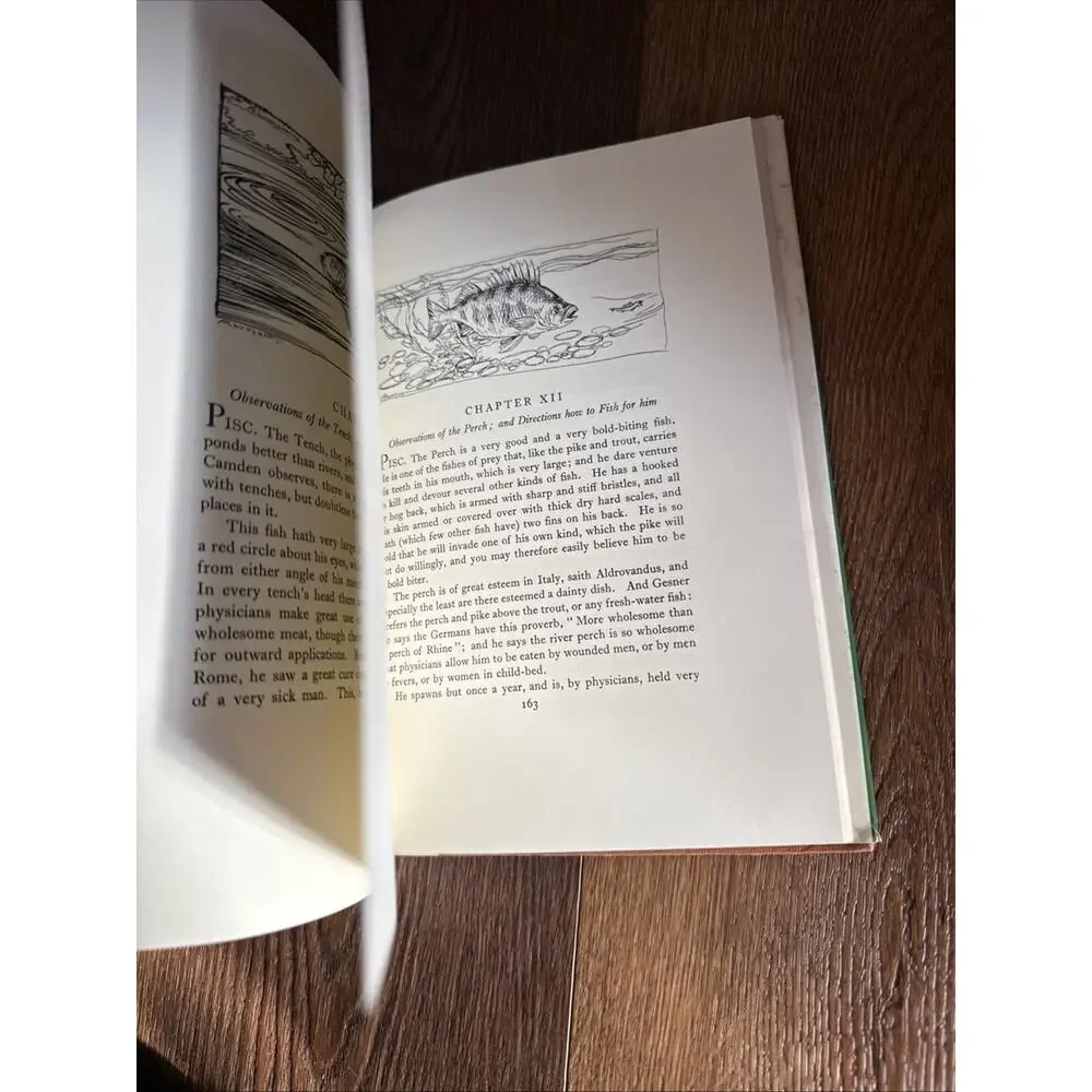 The Compleat Angler Izaak Walton Arthur Rackham Illustrated Fishing Hardcover